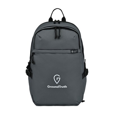Renew Recycled rPET Computer Backpack - Durango Grey