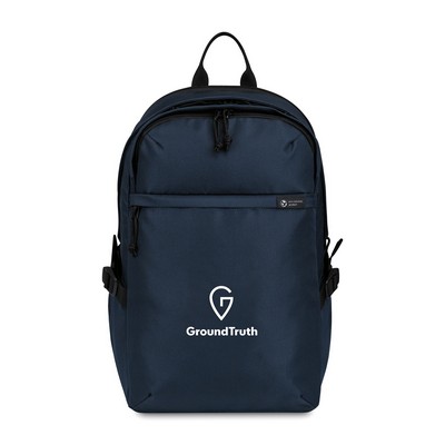 Renew Recycled rPET Computer Backpack - Navy