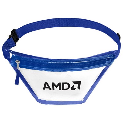 Clear PVC Fanny Pack Standard