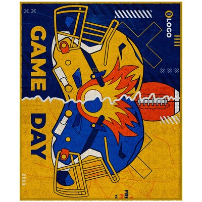 Colorfusion™ Double Sided Champion Rally Towel (15" x 18")